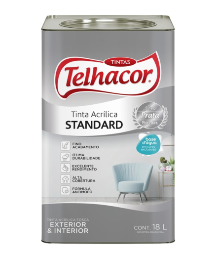 Acrílica Standard Prata